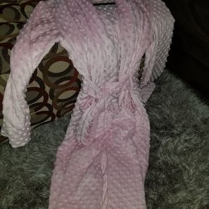 Baby pink robe